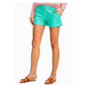 Southern Tide The Skipjack Leah Teal Green Shorts Size 0